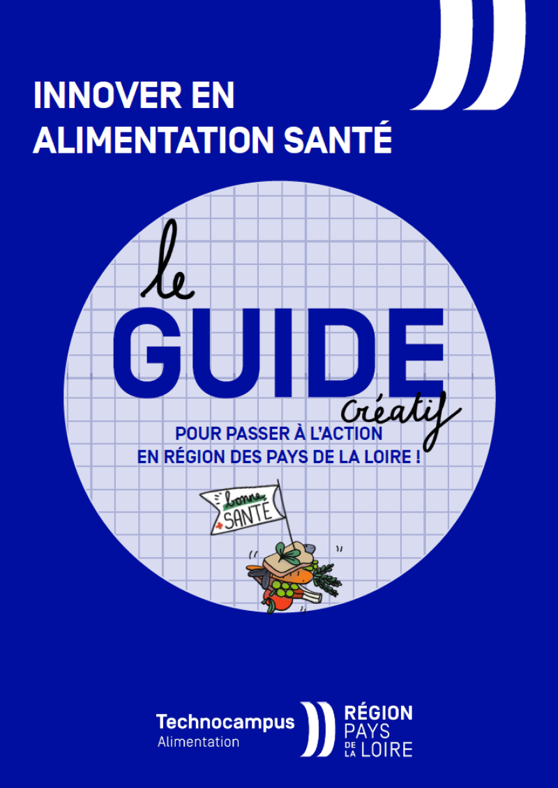 Visuel Guide innover en alimentation sante